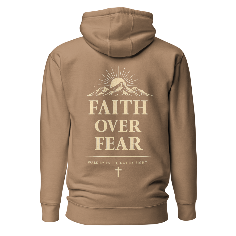 Sabel Unisex Premium Faith over Fear Hoodie